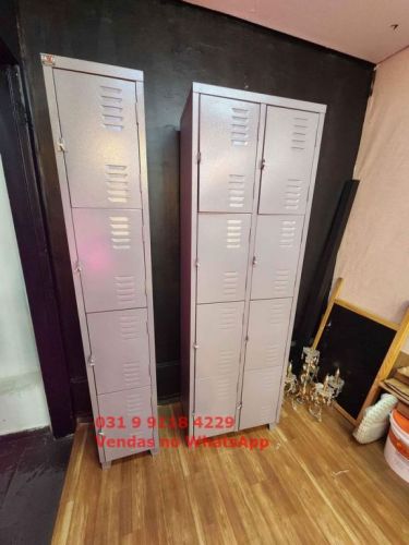 Locker Roupeiro de Aço Fino com 4 Portas Entrega Grátis para Belo Horizonte Mg Novo 762542