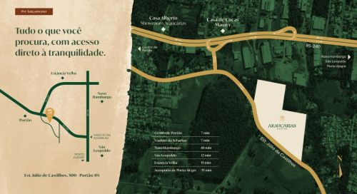Lotes residenciais em Condomínio Fechado - Portão 759926