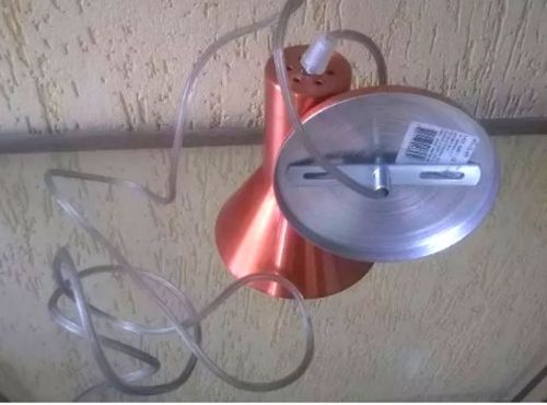 Luminaria Pendente Cobre Polido 768004