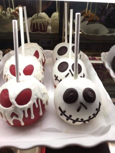 Maçã do Amor com Decoração de Halloween 760956