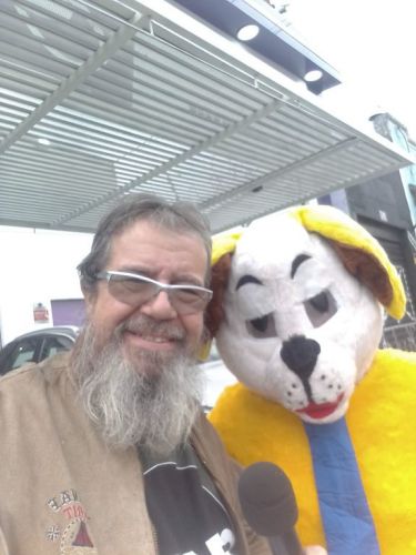 mascote do  cachorro ação promocional industria de produtos pet mercado animal     755354