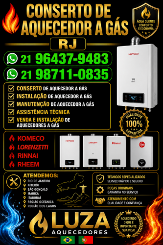 Manutenção de Aquecedor São Cristóvão ☎️96437-9483 instalação Conserto Venda 779331 Manutenção de Aquecedor São Cristóvão ☎️96437-9483 instalação Conserto Venda 779331