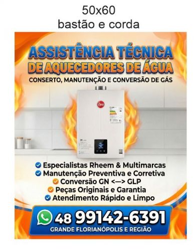 Manutenção de aquecedores de água em palhoça 4 776668