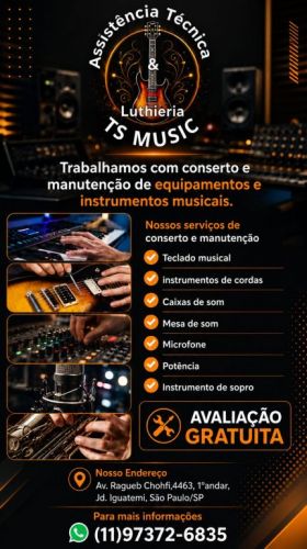 Manutenção de equipamentos de áudios 783414