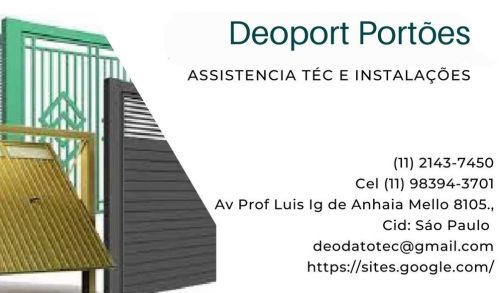 Manutenção de  Portão Automático na  Zona Leste 11 98394-3701 593502