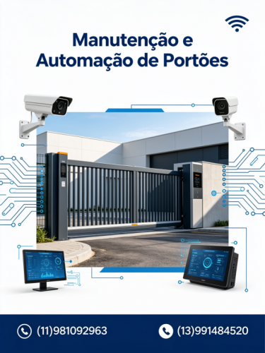 Manutenção e Automação de Portões 13 99148-4520 785177