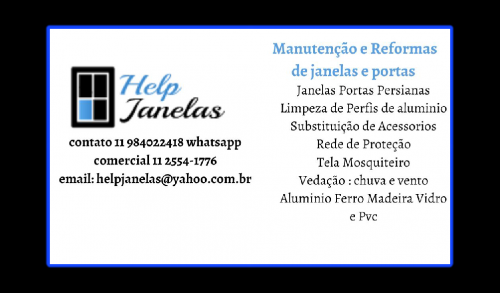 Manutenção conserto e vedação  de janelas e portas 11 984022418 whatsapp 677814