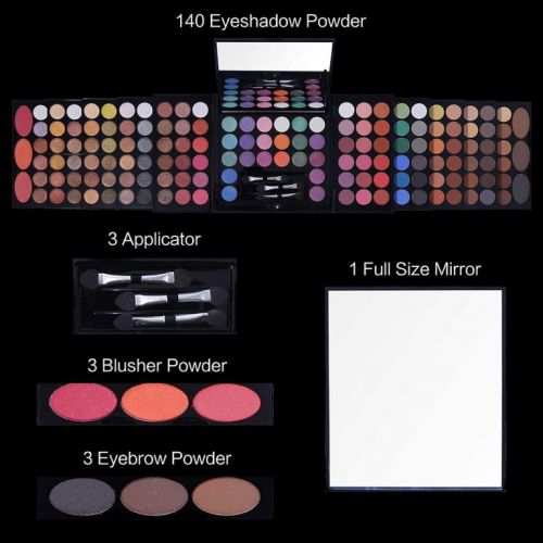 Maquiagem Kit 142 Cores Final Matte Shimmer Sombra Paleta Presentes Coloridos Para As Mulheres  702473