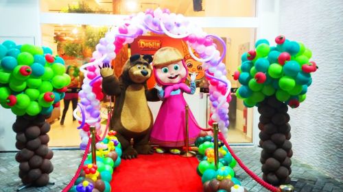 Masha e o Urso Cover Personagens Vivos Animação Festas Infantil 587683