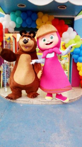 Masha e o Urso Cover Personagens Vivos Animação Festas Infantil 587684