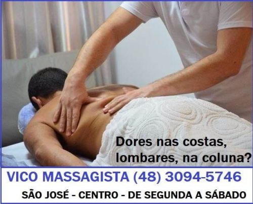 Massagem Terapêutica e Massoterapia em São José Sc grande Florianópolis de segunda a sábado 542317
