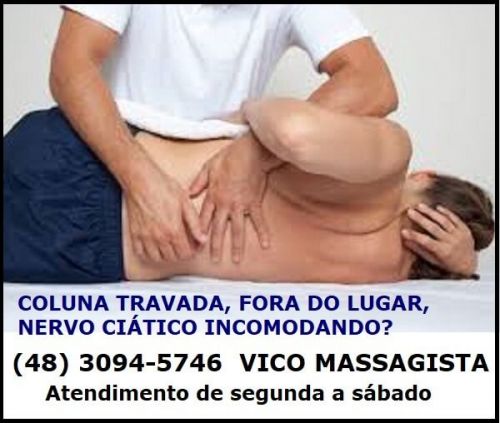 Massagem Terapêutica e Massoterapia em São José Sc grande Florianópolis de segunda a sábado 542321