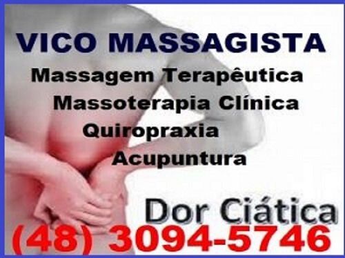 Massagem terapêutica para dores na coluna em São José Sc 578993