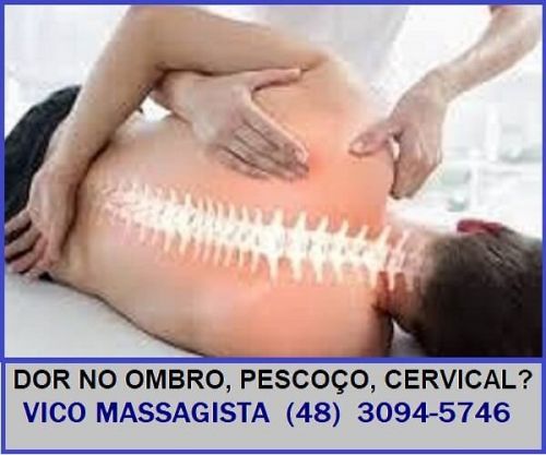 Massagem terapêutica para dores na coluna em São José Sc 578994
