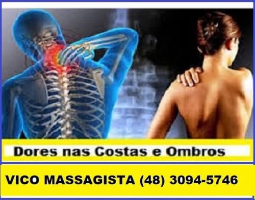 Massagem terapêutica para dores nas costas em São José Sc 579123