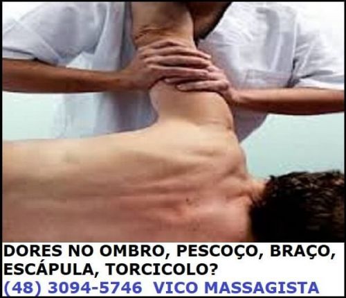 Massagista em São José Sc - Massagem Terapêutica Massoterapia Quiropraxia - São José Sc. 506577