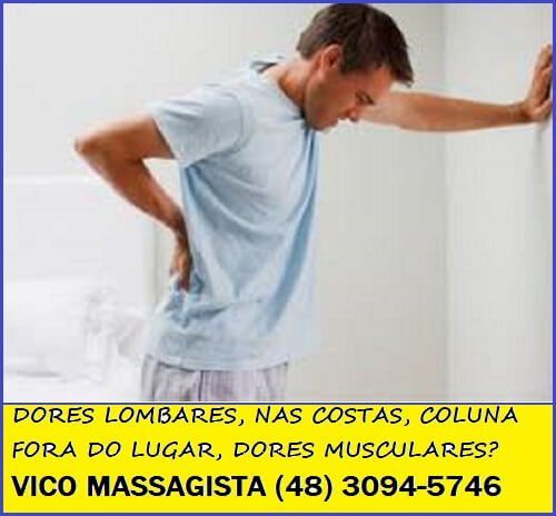 Massagista em São José Sc - Massagem Terapêutica Massoterapia Quiropraxia - São José Sc. 506581