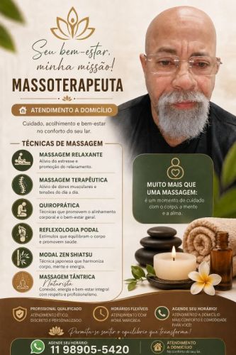 Massoterapia massagem naturista completa 782822