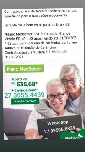 Medsenior planos de saúde para idosos 580487