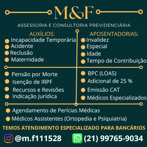 Mf Assessoria e Consultoria Previdenciária. 764257