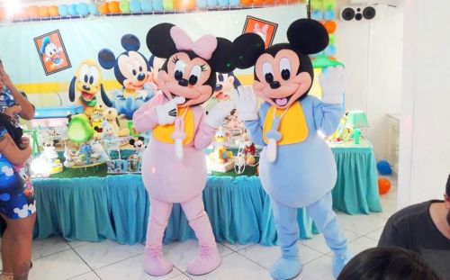 Mickey Baby cover personagens vivos festas infantil 587885