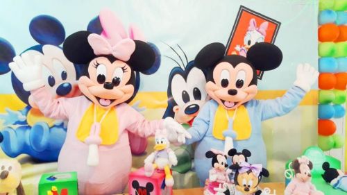 Mickey Baby cover personagens vivos festas infantil 587890