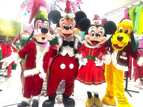 Mickey Minnie Natal evento loja Festa personagens vivos  736982