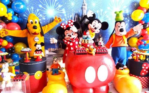 Mickey Minnie personagens vivos cosplay Festa infantil 786958