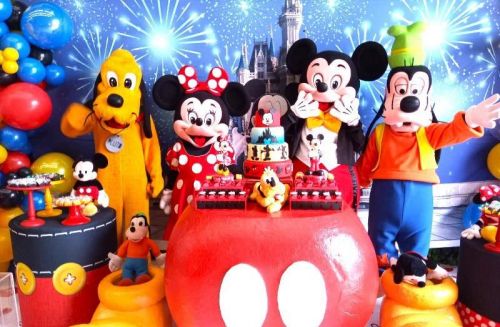 Mickey Minnie personagens vivos cosplay Festa infantil 786960