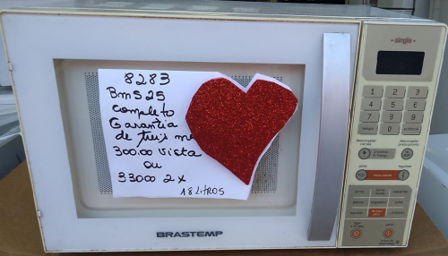 Micro-ondas Brastemp usado preço ótimo 751303