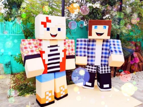 Minecraft cover personagens vivos festas infantil 584704