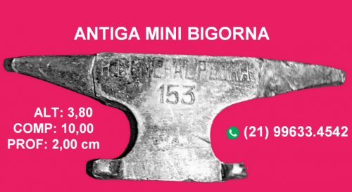 Mini Bigorna em Ferro. 704332