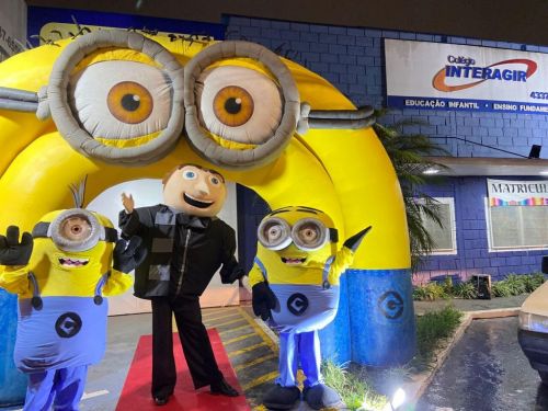 Minions personagens vivos cover festa escola 737649