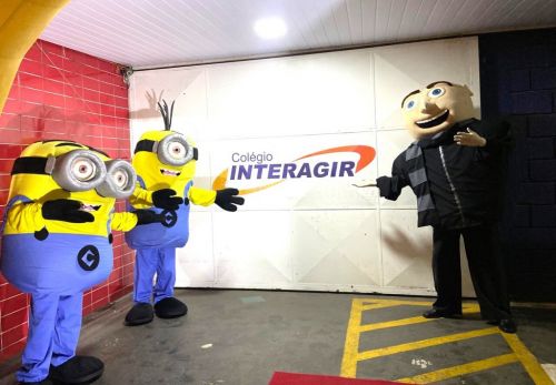Minions personagens vivos cover festa escola 737650