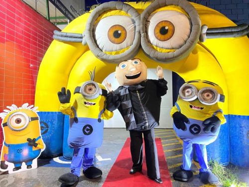 Minions personagens vivos cover festa escola 737654