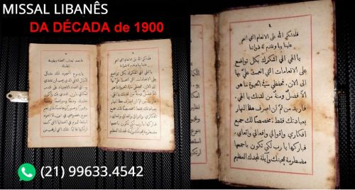 Missal libanês da década de 1900 704273