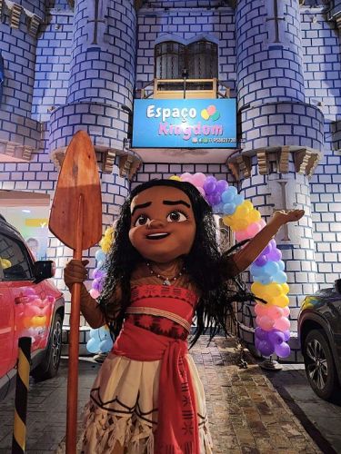Moana 2 personagens vivos cosplay Festa infantil 787117
