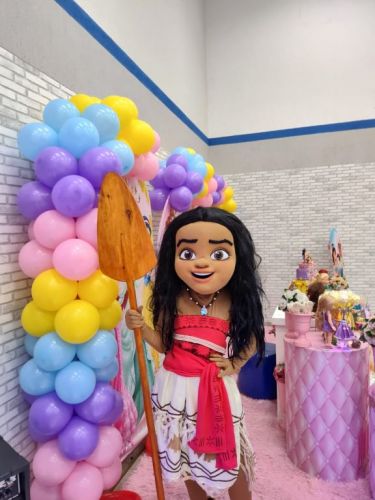 Moana 2 personagens vivos cosplay Festa infantil 787120