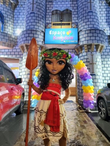 Moana Personagem vivo cosplay Festa infantil 787086