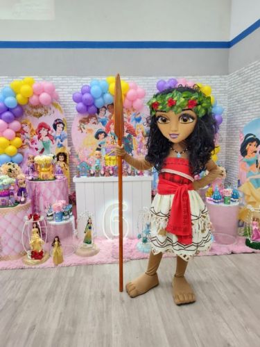 Moana Personagem vivo cosplay Festa infantil 787088