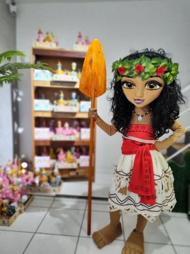 Moana Personagem vivo cosplay Festa infantil 787089