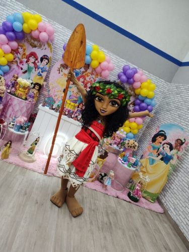 Moana Personagem vivo cosplay Festa infantil 787090