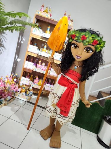 Moana Personagem vivo cosplay Festa infantil 787091