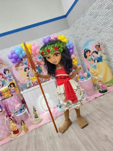Moana Personagem vivo cosplay Festa infantil 787093