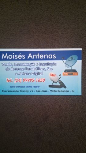 Moises antenas são João Volta Redonda 24999951650 753076