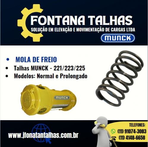 Mola de Freio Talha Demag Fontana Talhas 743414