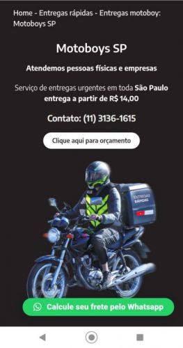 Motoboy Entregas Rapidas  760329