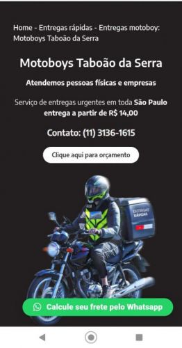 Motoboy Entregas Rapidas  760331