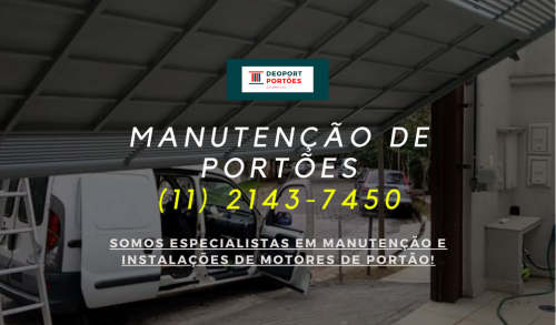 Manutenção em Portão Automático em Vila Alpina 11 98394-3701 596450