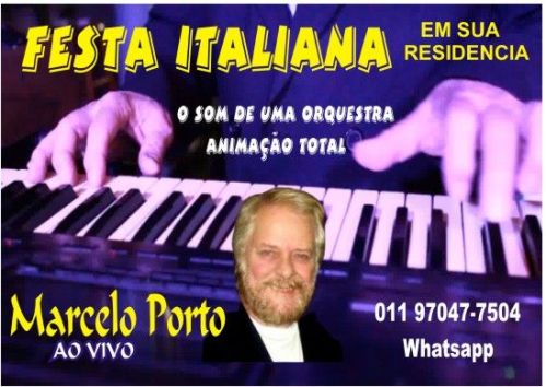 Musica Italiana Ao Vivo em sua casa - 011 97047-7504 - whatsapp 679450